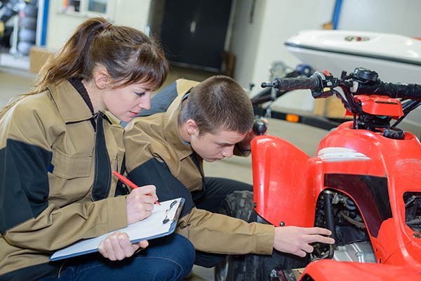 Le contrôle technique imposé aux quads