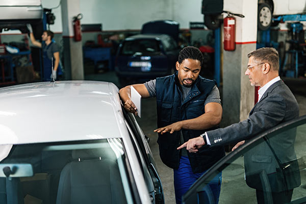 Contrôle technique d'une voiture neuve